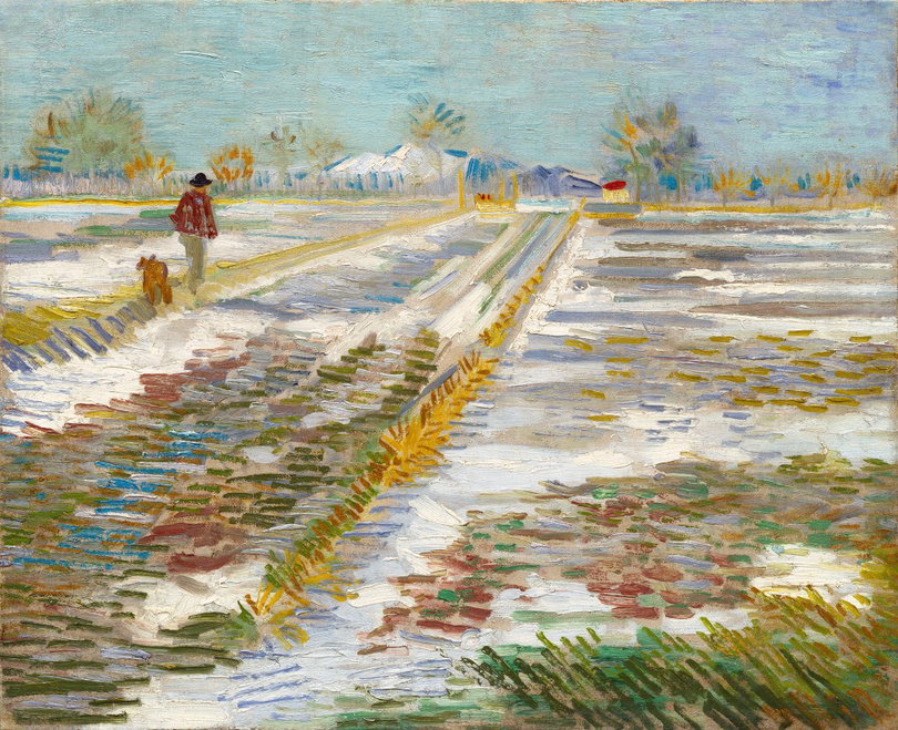 Cztery pory roku z Vincentem van Goghiem. Zima