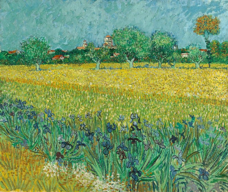 Cztery pory roku z Vincentem van Goghiem. Wiosna